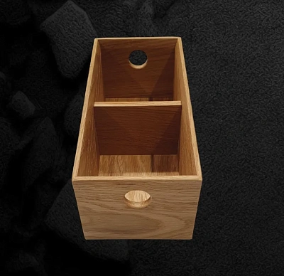 Коробка интерьерная для хранения косметики аксессуаров и мелочей